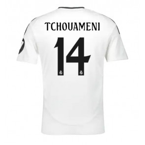 Real Madrid Aurelien Tchouameni #14 Hjemmebanetrøje 2024-25 Kort ærmer